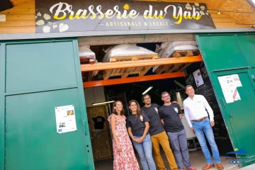 Re?gion Re?union inauguration Brasserie du Yab Avirons Entrepreunariat