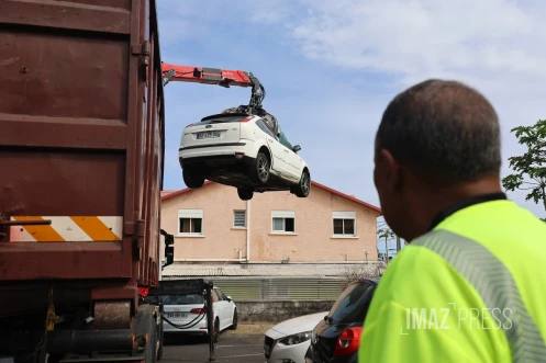 opération enlevement VHU la Possession