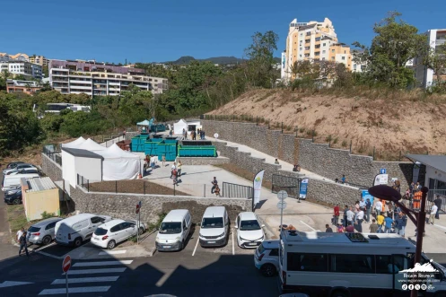 Région Réunion : inauguration de la déchèterie des Camélias