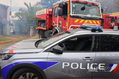 Incendie à Saint-François (Saint-Denis) 
