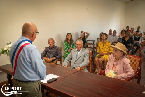 Le Port : 70 ans de mariage pour le couple Pausé, un exemple d'amour 