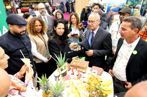 visite de la minsitre de l'Outre-Mer au SIA 2026
