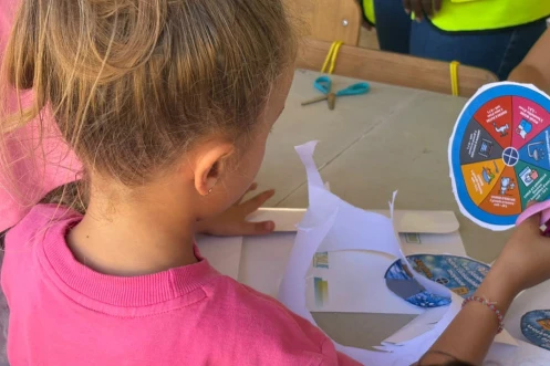Territoire de l'Ouest : une sensibilisation à l'usage de l'eau auprès des enfants d'un centre aéré 