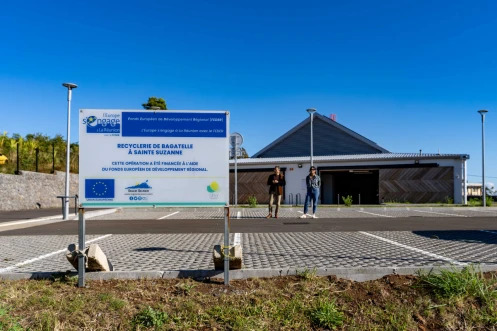 Cinor : visite de la Recyclerie de Bagatelle