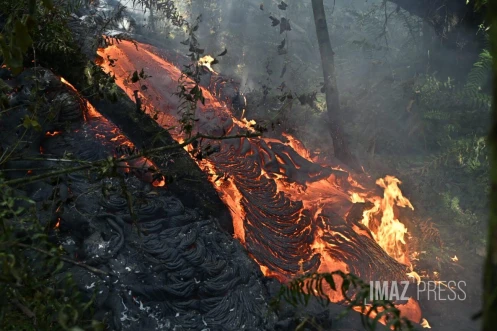La lave sur la route samedi 14 mars 2026