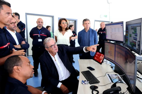 Le président de Départements de France, François Sauvadet, en visite à La Réunion