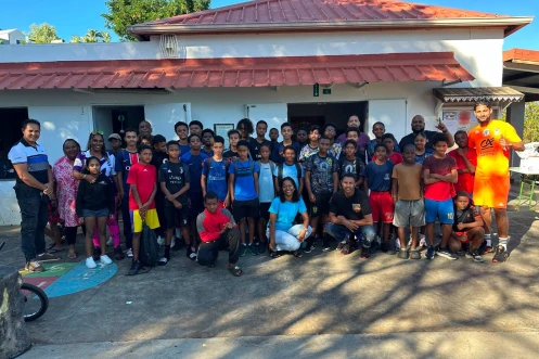 La Possession : tournoi de foot organisé à la maison de quartier Saint-Laurent