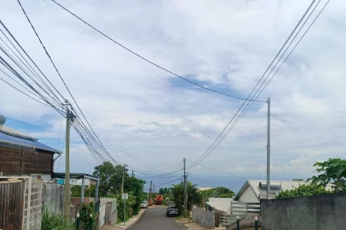 retour en image du chantier des trottoirs à bellemène 