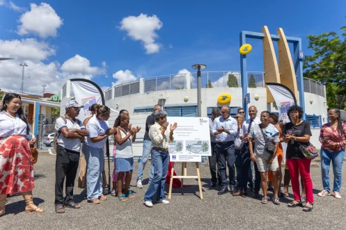 lancement officielle des travaux à la poste du moufia