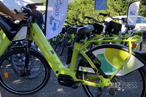 Lancement de Vélo Vert par la Cinor