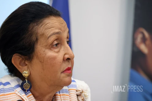 Huguette Bello, présidente du conseil régional