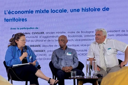La Cinor a organisé une table ronde à l'occasion des100 ans de l’économie mixte au Sénat 