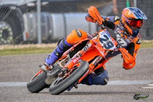 Supermoto Rookies Cup : le Portois Raphael Payet s’impose