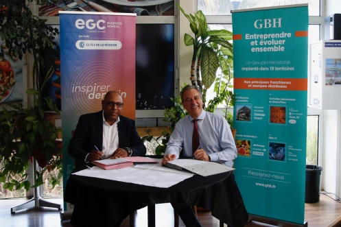 CCIR : l’EGC Réunion et GBH renforcent leur engagement pour la formation et l’insertion professionnelle des jeunes