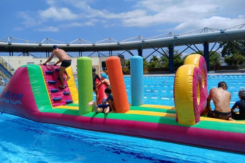 Saint-Paul: la solidarité de l'octobre rose au sein des piscines