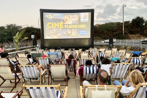 TO : un cinéma plein air à la Darse du Port