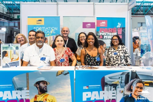 La Région présente au Salon de l'emploi et de la formation Domtomjob