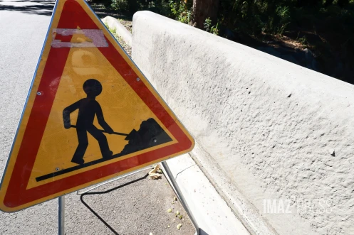 panneau travaux 