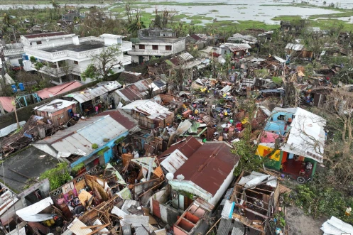 À Madagascar, Gezani a frappé de plein fouet la deuxième ville du pays, provoquant d'importants dégâts