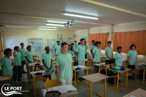 Le Port : une délégation malgache visite des centres de formation de la ville