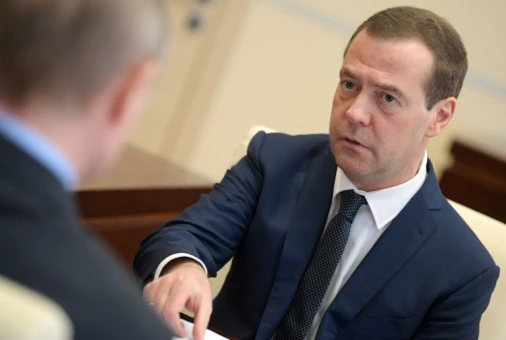 Le Premier ministre russe Dmitri Medvedev