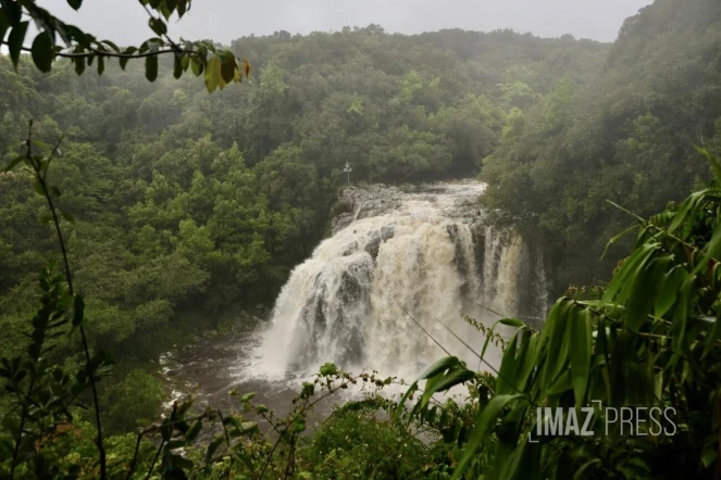 Fortes pluies à Bassin Boeuf (Sainte-Suzanne)