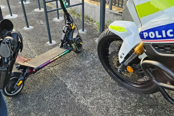 Saint-Denis : un individu circulant à vive allure sur une trottinette électrique interpellé [?]