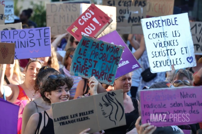 Marche stop aux violences contrre toutes les minorités, sexistes et sexuelles