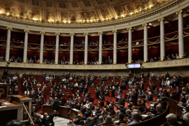Les députés ont adopté une proposition de loi des écologistes qui instaure un impôt plancher de 2% sur le patrimoine des "ultra- riches", inspirée d'une proposition de l'économiste Gabriel Zucman ( AFP / Thibaud MORITZ )