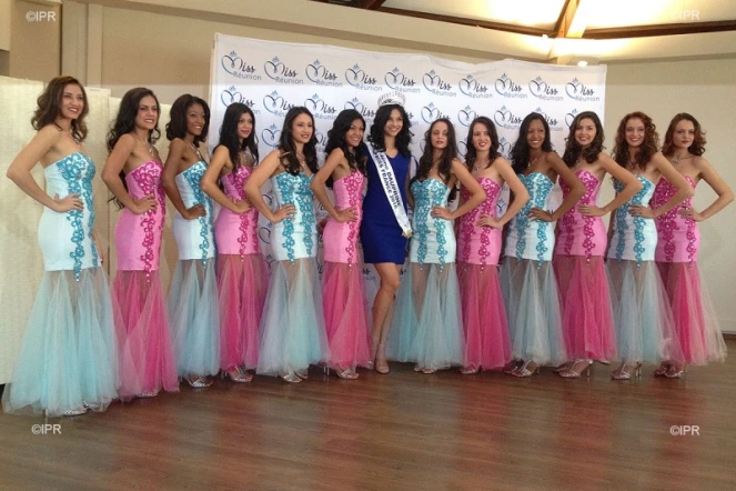 Douze candidates de l\'élection Miss Réunion 2016
