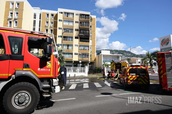  Saint-Denis : un incendie dans un immeuble fait un mort, 18 personnes hospitalisées dont une en urgence absolue