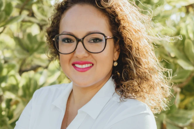 Karine Infante candidates pour les législatives 2022 sur la 2ème circonscription