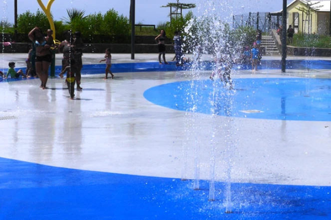 Saint-Paul : l'aire des jeux d'eau de nouveau accessible