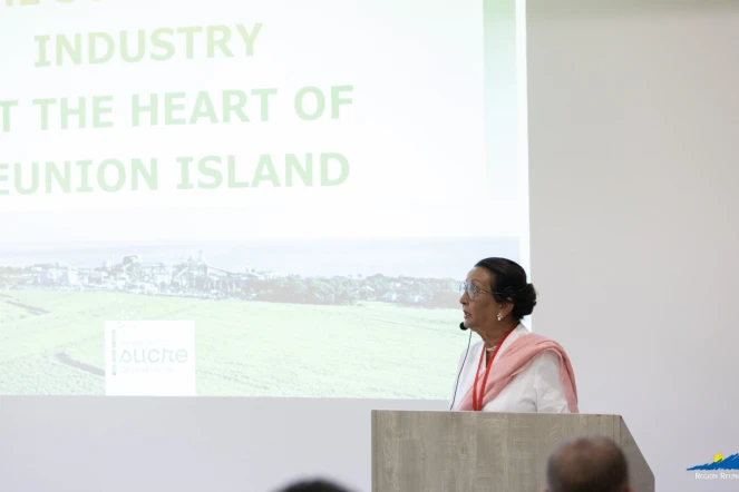 Huguette Bello a participé à l'ouverture du workshop coproducts ISSCT