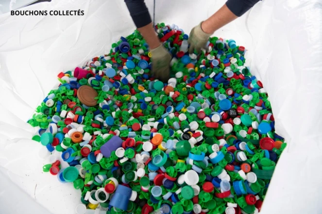 Casud : 1.815 kg de bouchons plastiques collectés dans les écoles
