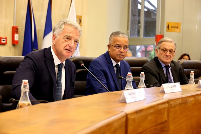 Cyrille Melchior reçoit Hervé Gaymard, Président du Conseil départemental de Savoie