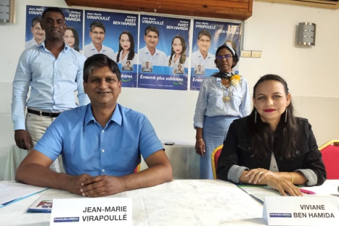 Saint-André 2, Canton 5 : binôme Jean-Marie Virapoullé et Viviane Payet