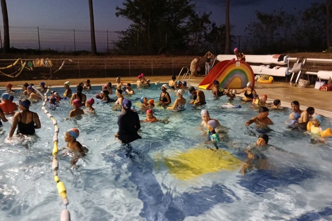 Saint-Paul : 343 participants ont été à la piscine nocturne 