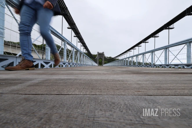 Pont suspendu, Sainte-Rose