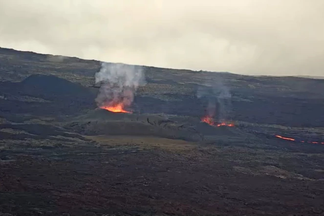 éruption piton de la fournaise 13 avril 2021