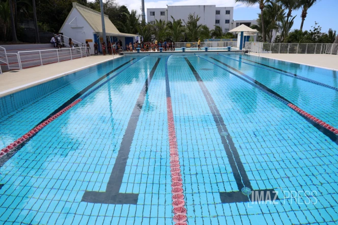 inauguration de la piscine du moufia 