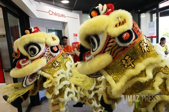 Célébration du nouvel an chinois à Saint-Denis