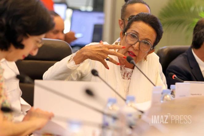 Huguette Bello, présidente du conseil régional