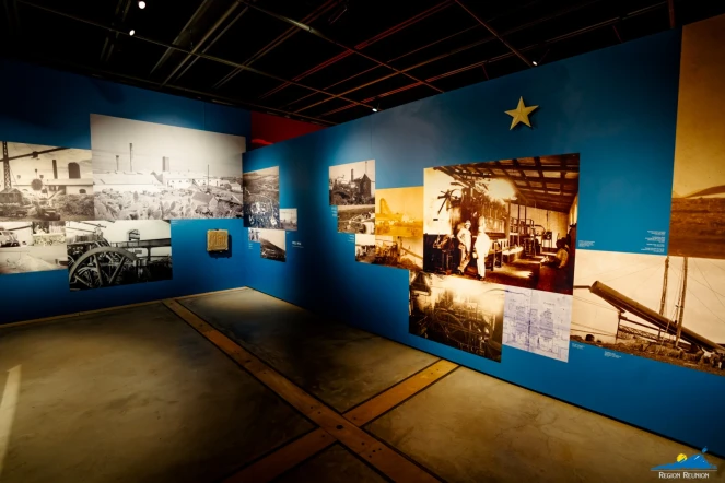 Début de l'exposition "Saint-Leu, du café aux musées"