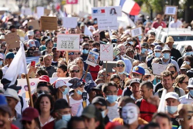 Manifestation à Saint-Denis