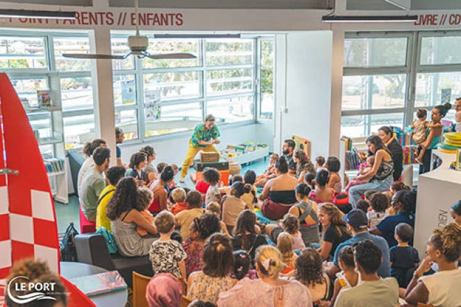 "Biblis en folie" : un samedi festif dans les médiathèques du Port [?]