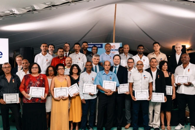 28 salariés de Danone Réunion reçoivent leur médaille du travail