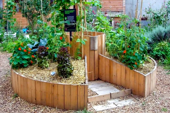 Jardinière compost
