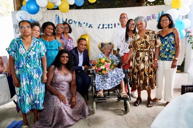 Saint-Leu : Joséphine Irsapoullé fête ses 104 ans