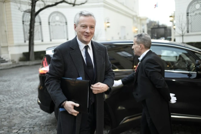 Le ministre français de l'Economie Bruno Le Maire à Paris, le 3 janvier